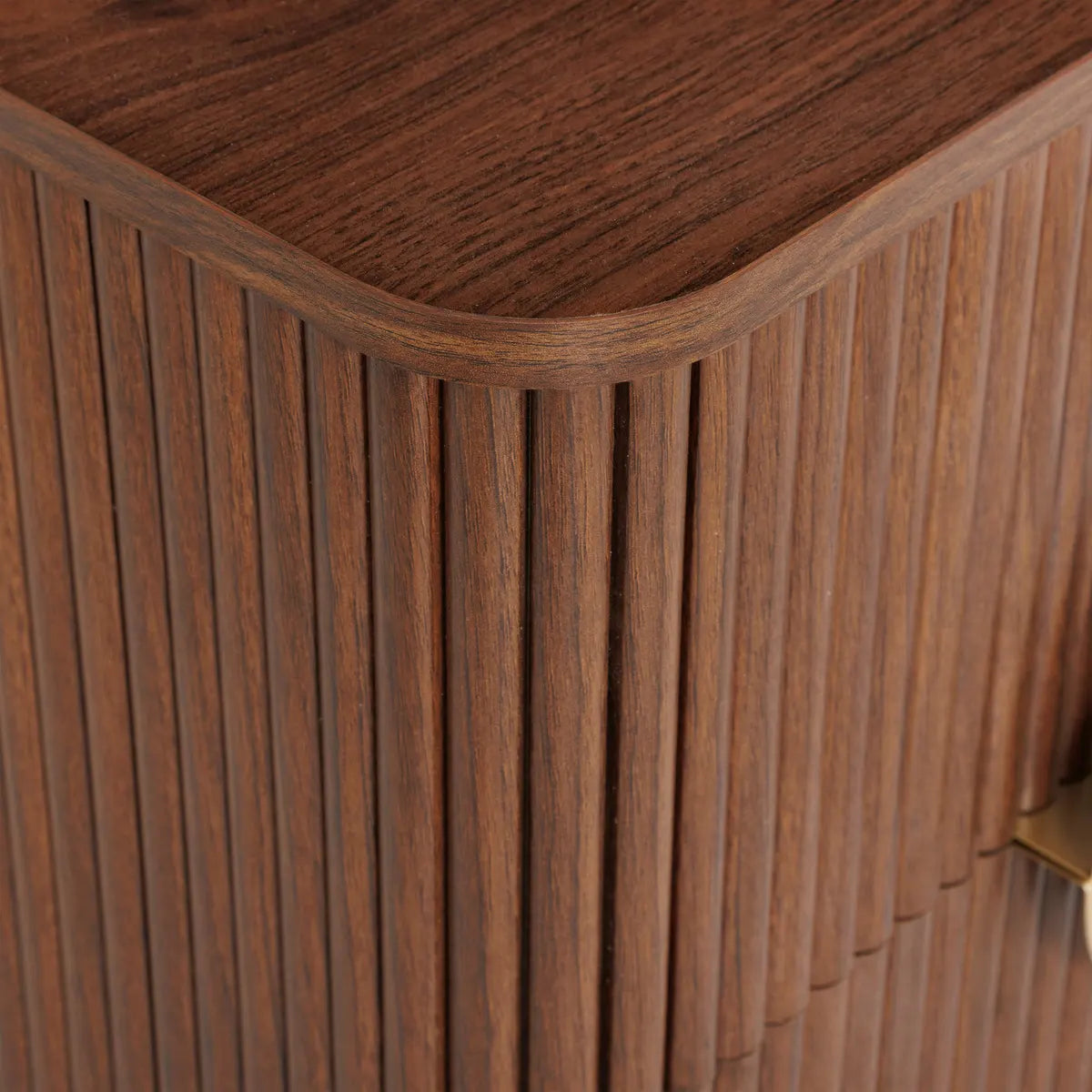 Нощно шкафче atmosphera Wany, 2 чекмеджета, MDF, Орех, 45x40x50 cm