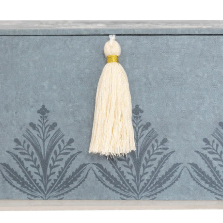 Кутия за съхранение atmosphera Wild Romance, 30х18.5х10 cm, MDF, Син