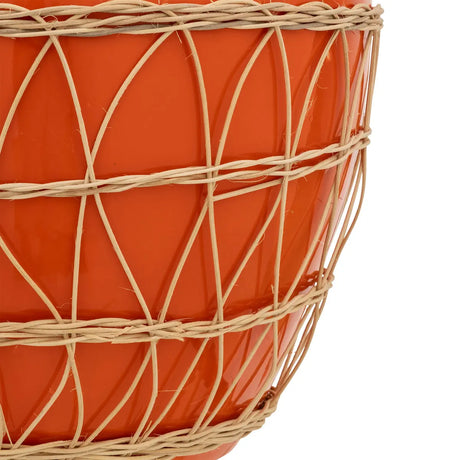 Ваза atmosphera Yucatan, Керамика, Ратан, 33 cm