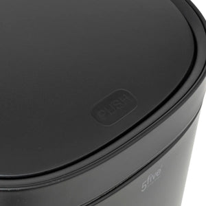 Кош 5five, Кръгъл, Инокс, Пуш бутон, 50 L