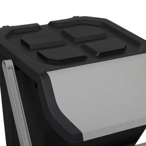 Кош за разделно събиране 5five, Пластмаса, 24 l