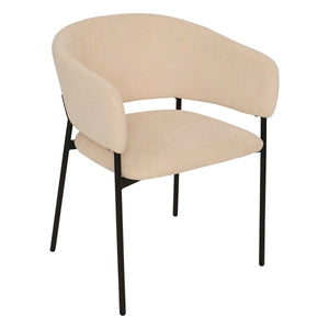 Трапезен стол с подлакътници atmosphera Solea, Корд