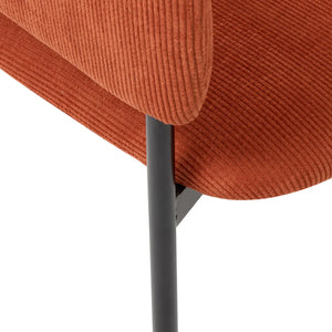 Трапезен стол с подлакътници atmosphera Solea, Корд