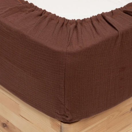 Еластичен чаршаф atmosphera Flora, 140x190 cm