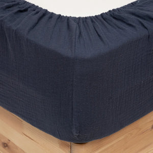 Еластичен чаршаф atmosphera Flora, 140x190 cm