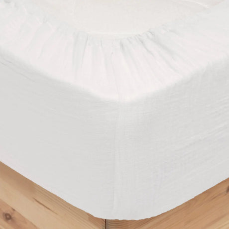 Еластичен чаршаф atmosphera Flora, 140x190 cm