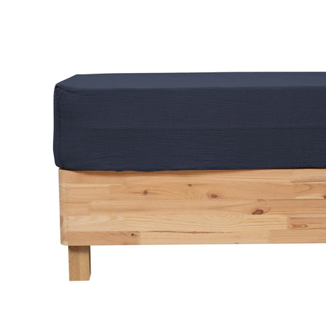 Еластичен чаршаф atmosphera Flora, 160x200 cm