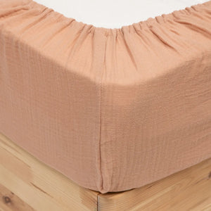 Еластичен чаршаф atmosphera Flora, 160x200 cm