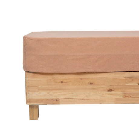 Еластичен чаршаф atmosphera Flora, 160x200 cm