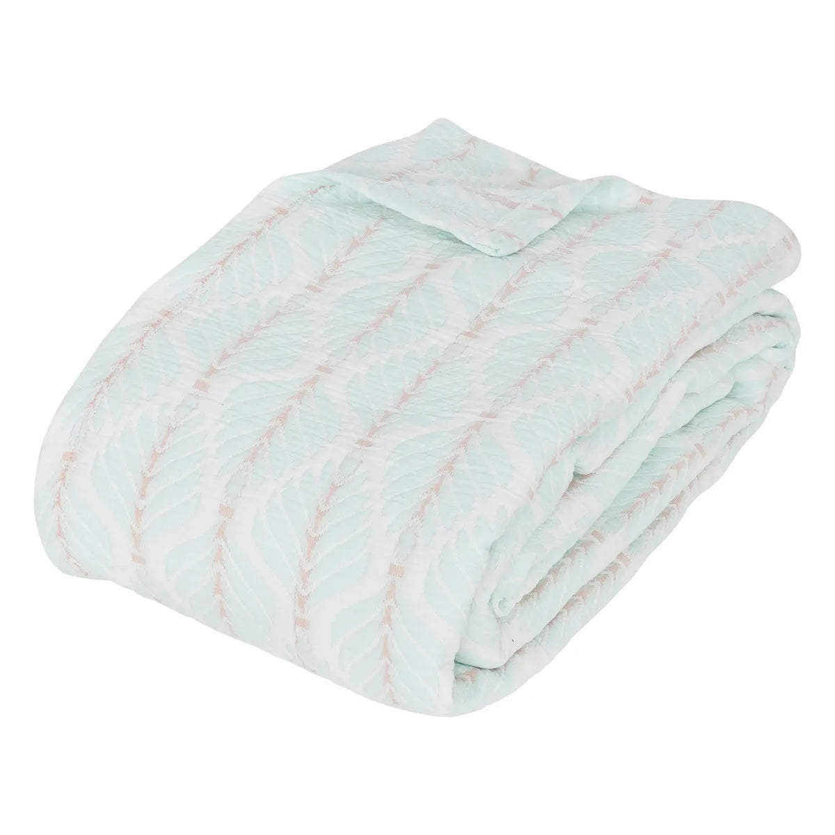 Шалте atmosphera Wild Romance, Жакард, 240x260 cm, Светлосин