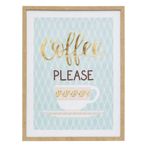 Картина с рамка atmosphera Emy, Принт на платно 30x30 см, Асорти дизайни