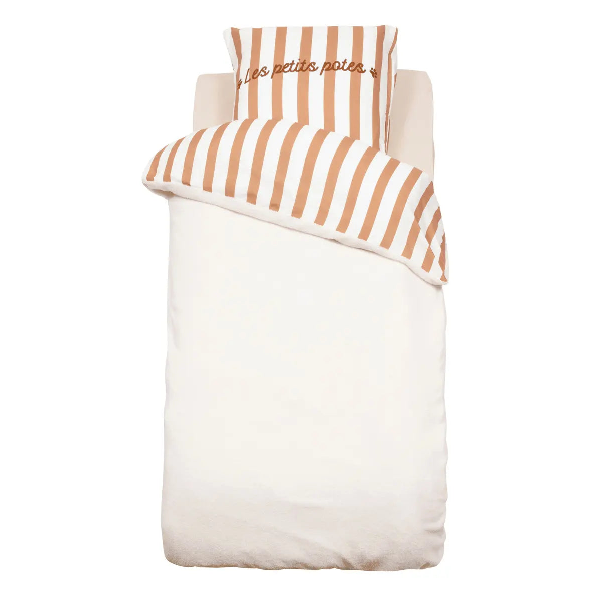 Детско двулицево спално бельо atmosphera Scott, 140x200 cm, Букле