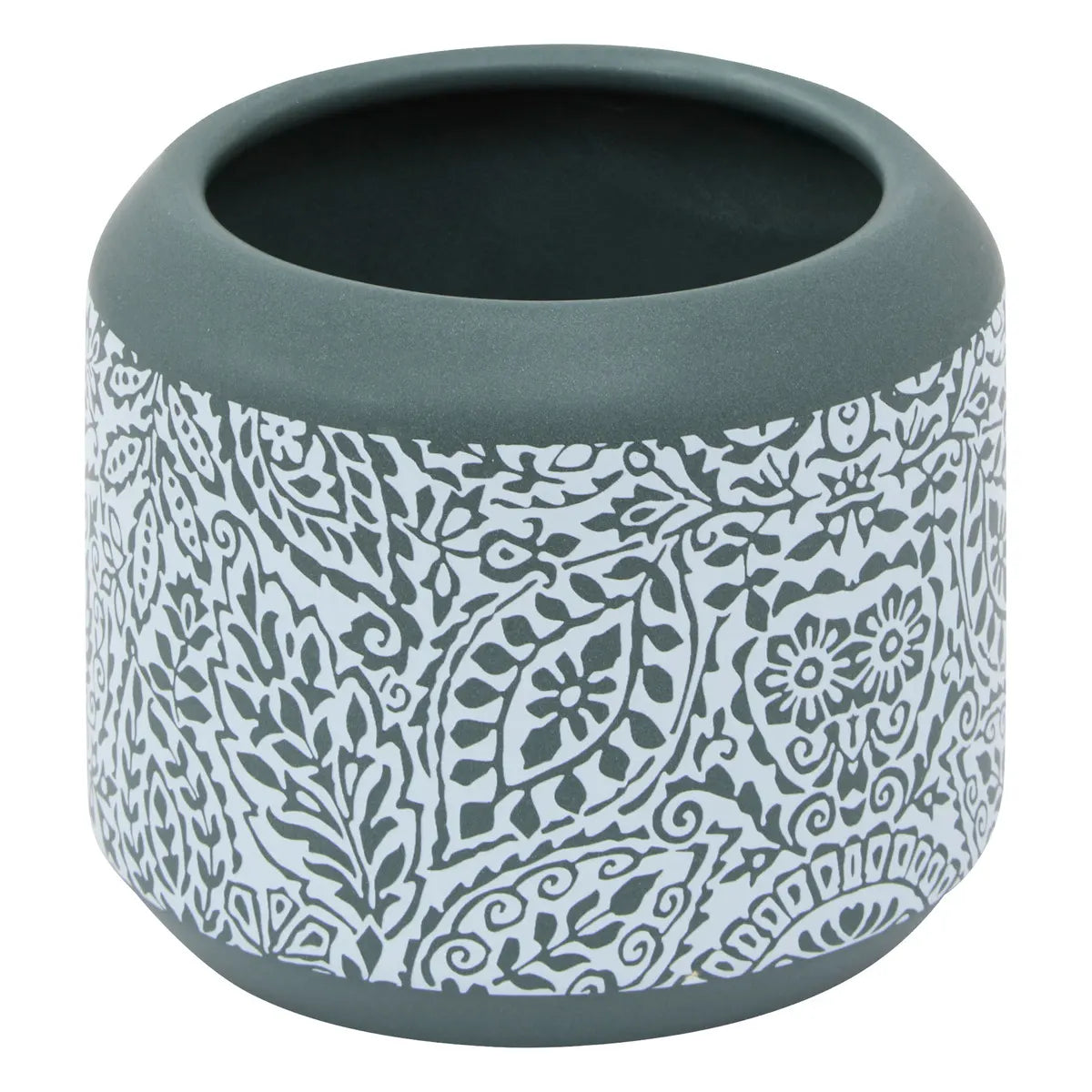 Контейнер за памук 5five Arboria, Керамика, Зелен