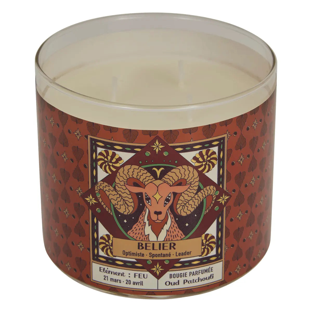 Ароматна свещ atmosphera Astro, Стъкло, 396 g