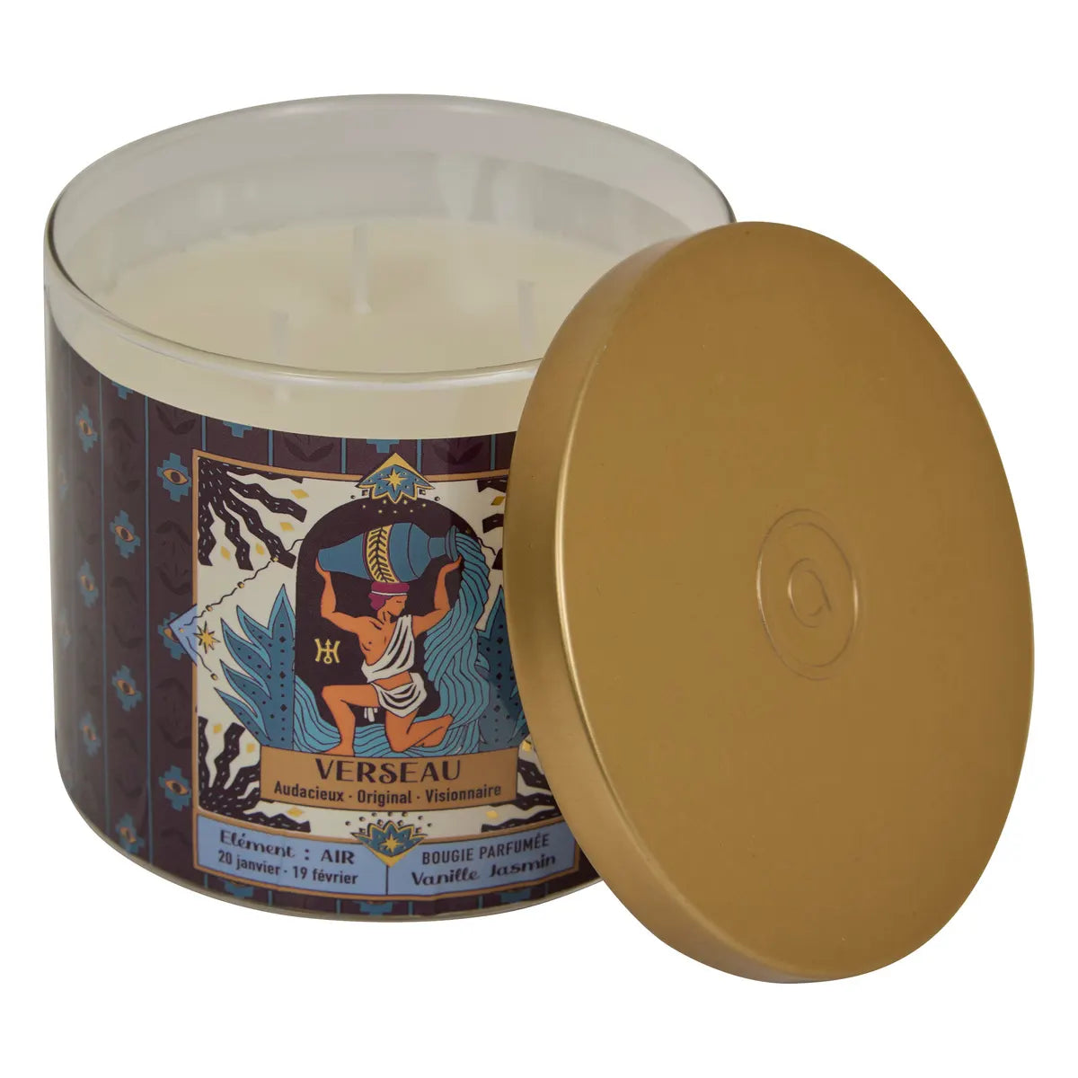 Ароматна свещ atmosphera Astro, Стъкло, 396 g