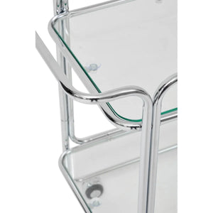 Помощна маса atmosphera Hornwell, Стъкло, 92x40x71 см