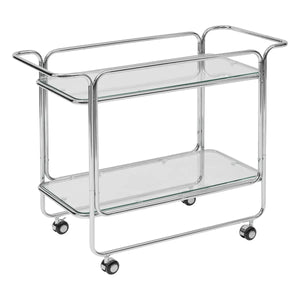 Помощна маса atmosphera Hornwell, Стъкло, 92x40x71 см