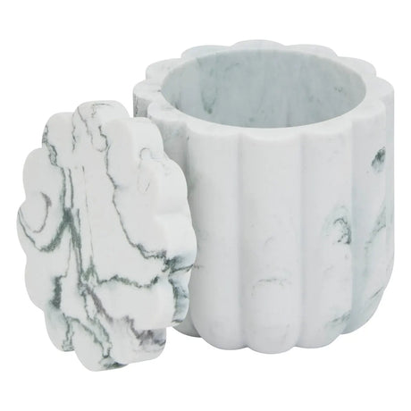 Контейнер за памук 5five Marby, Бял