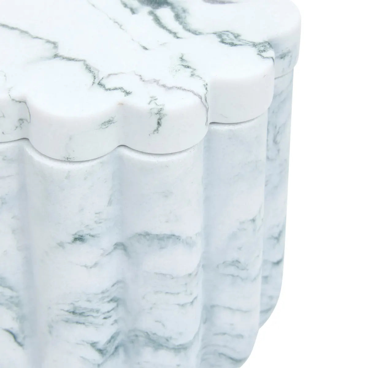 Контейнер за памук 5five Marby, Бял