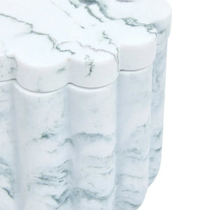 Контейнер за памук 5five Marby, Бял