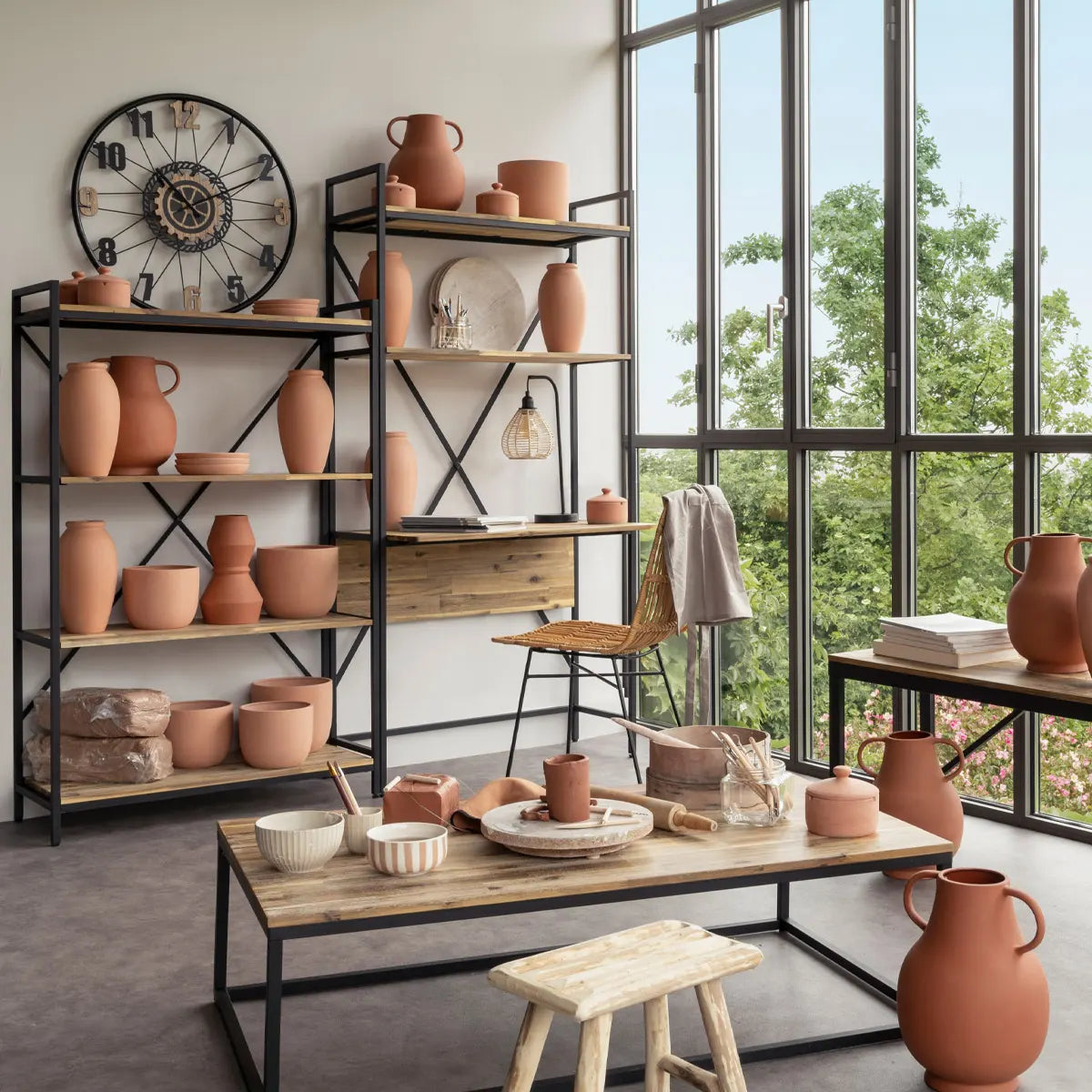 Холна маса atmosphera Edena,  115x65 cm, Черен