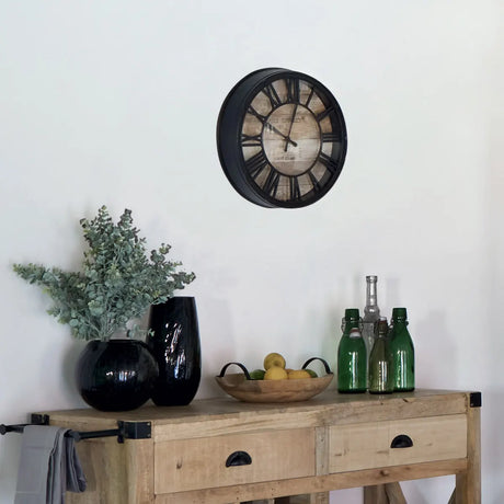 Стенен часовник atmosphera Enzo, Ø39x7 см, Пластмаса