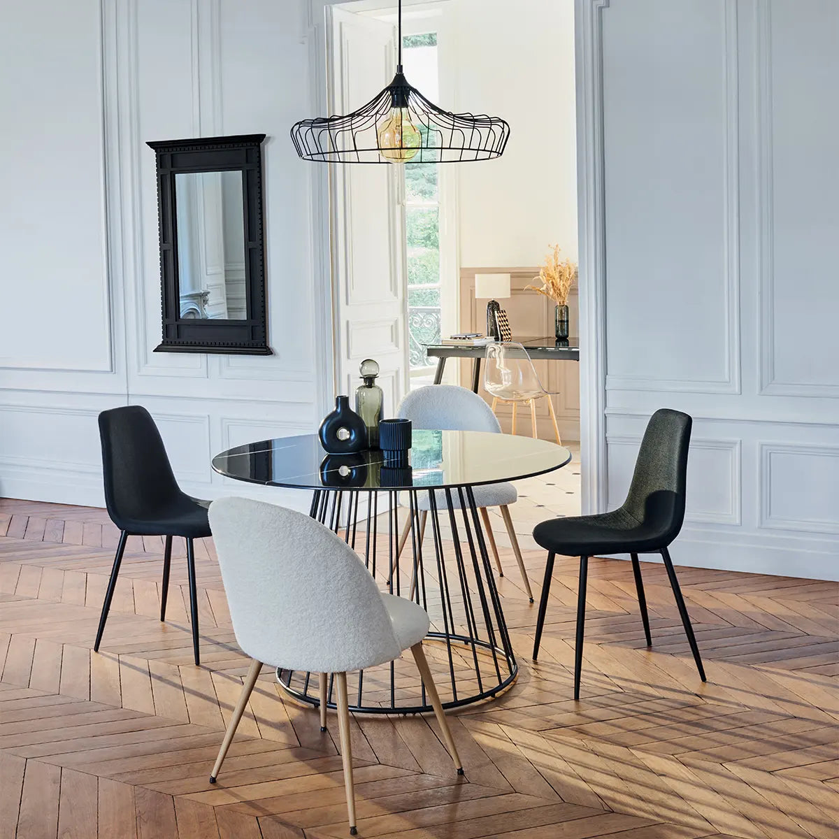 Трапезен стол atmosphera Tyka, Полиестер