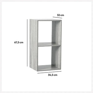 Рафт 5five Mix'n Modul, 2 отделения, MDF, 35x32x68 cm