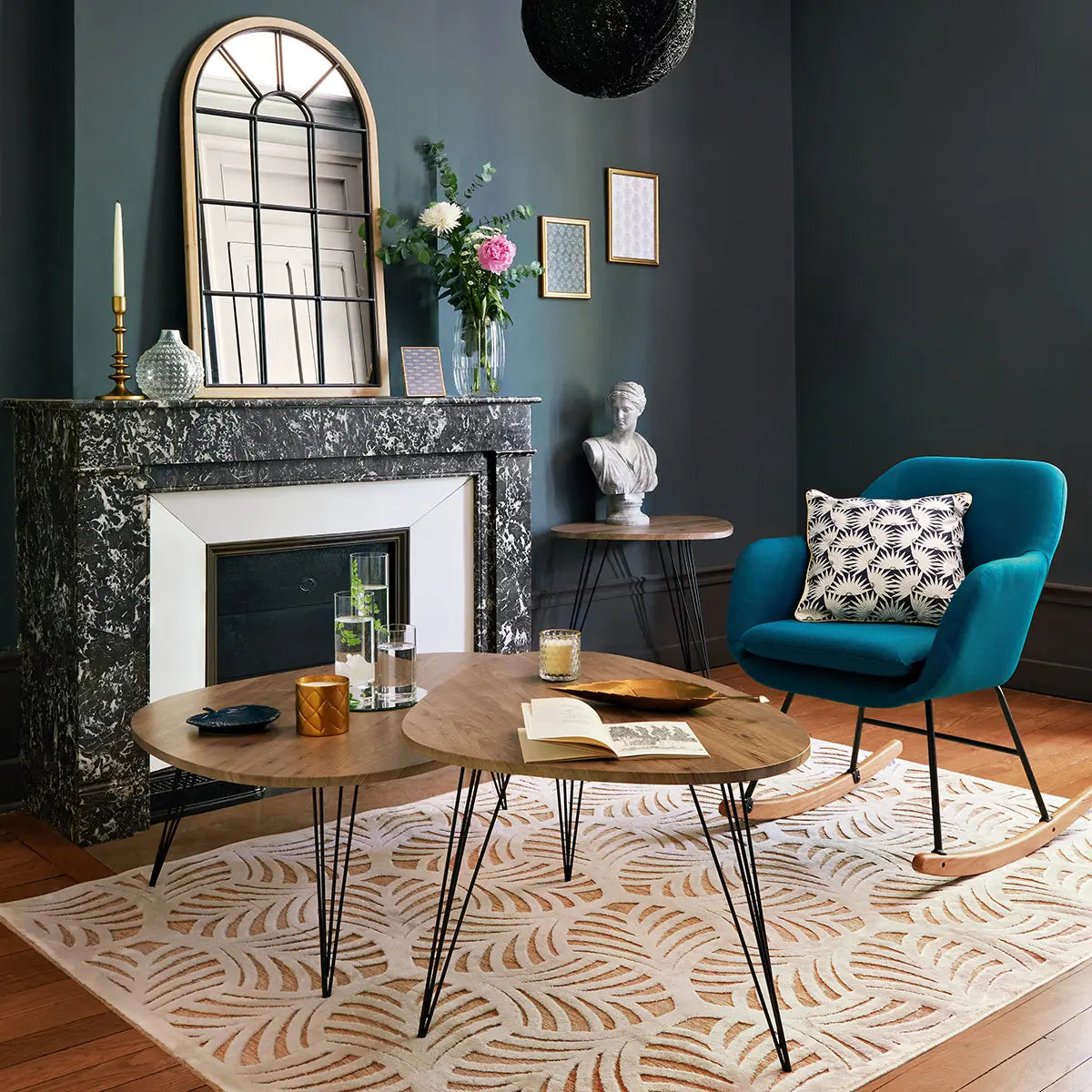 Холна маса atmosphera Neile, MDF, 97x65x50 cm