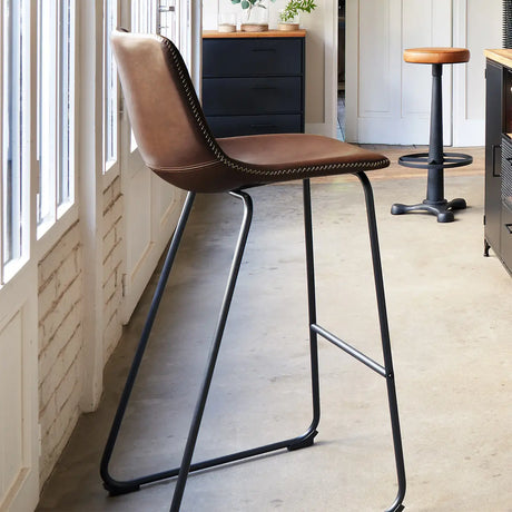 Бар стол atmosphera Lois, Кожа