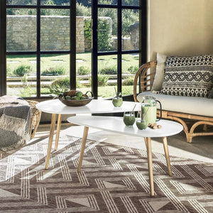 Холна маса atmosphera Mileo, 88x98 cm, 2 бр