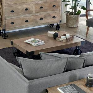 Холна маса atmosphera Silas, 117x71 cm, Манго