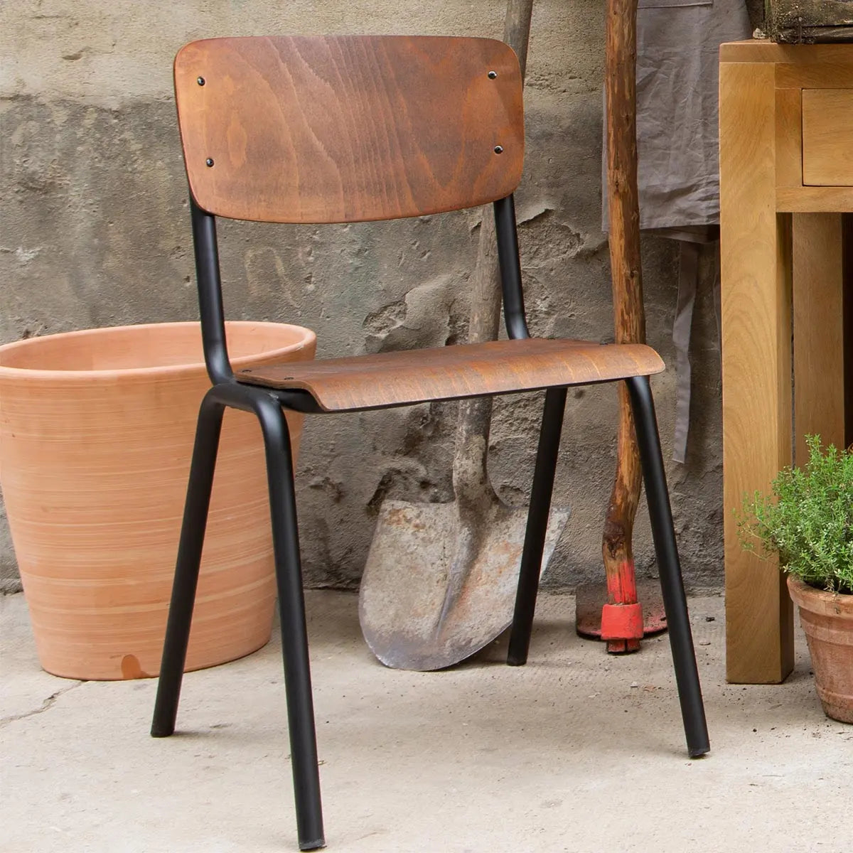 Трапезен стол atmosphera Kiel, Дърво