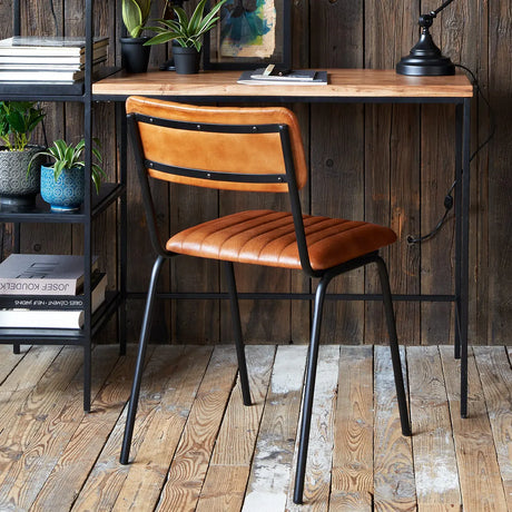 Трапезен стол atmosphera Dario, Естествена кожа