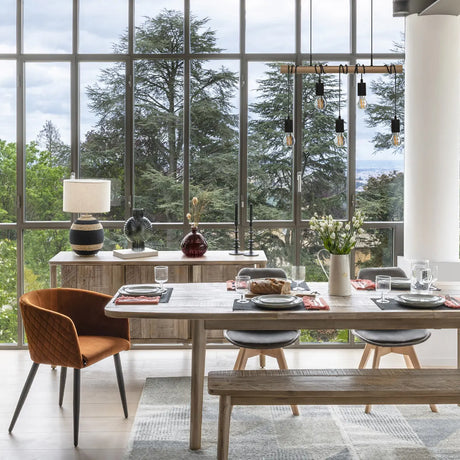 Ваза atmosphera Uly, Стъкло, 21 cm