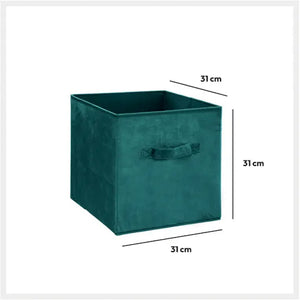 Кутия за съхранение 5five Mix & Modul, Кадифе, 31x31 cm