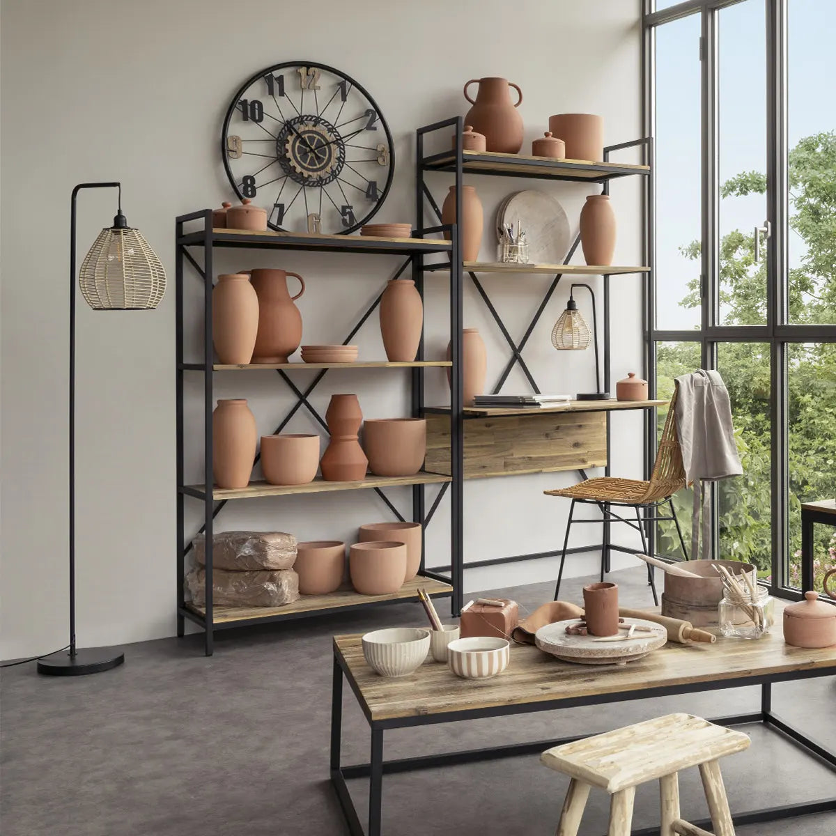 Трапезен стол atmosphera Kubu, Ратан