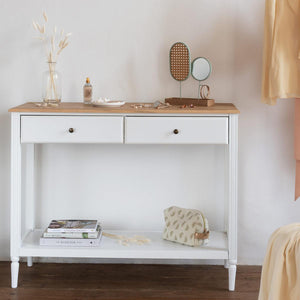 Конзолна маса atmosphera Solen, 110 cm, Бял