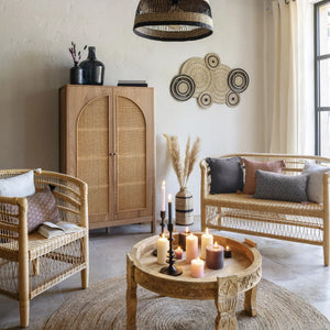 Холна маса atmosphera Gary, 75 cm, Мангово дърво