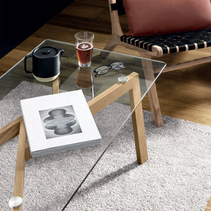 Холна маса atmosphera Taho, 110x60 cm, Закалено стъкло