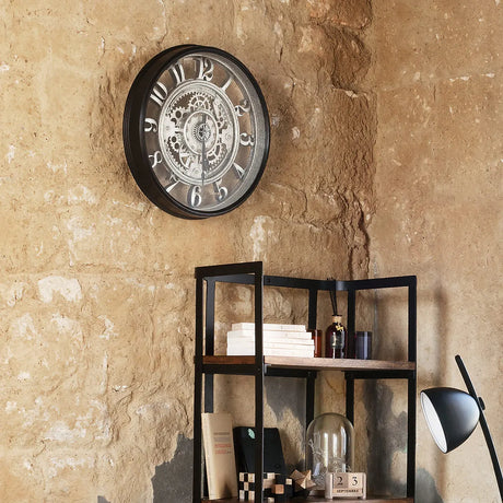 Стенен часовник atmosphera Sarkis, Механизъм, Ø51 см, Пластмаса