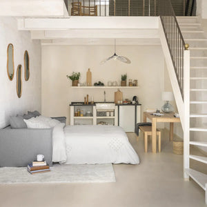 Спален комплект atmosphera Ivory, Релефен памук