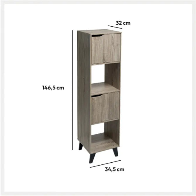 Рафт 5five Mix'n Modul Natural Ceda Tall, 4 отделения