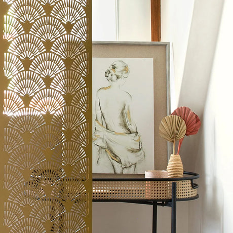 Картина с рамка atmosphera Nude, Принт на платно 73x53 см, Ефект алуминий