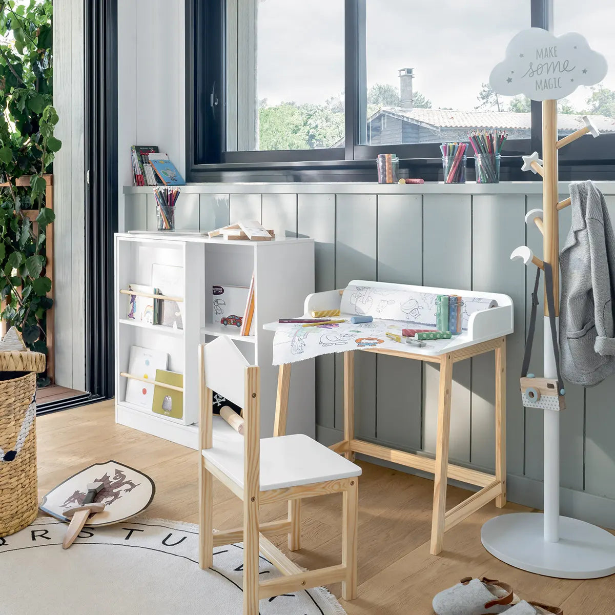 Детска закачалка atmosphera Cloud, 135 cm, MDF