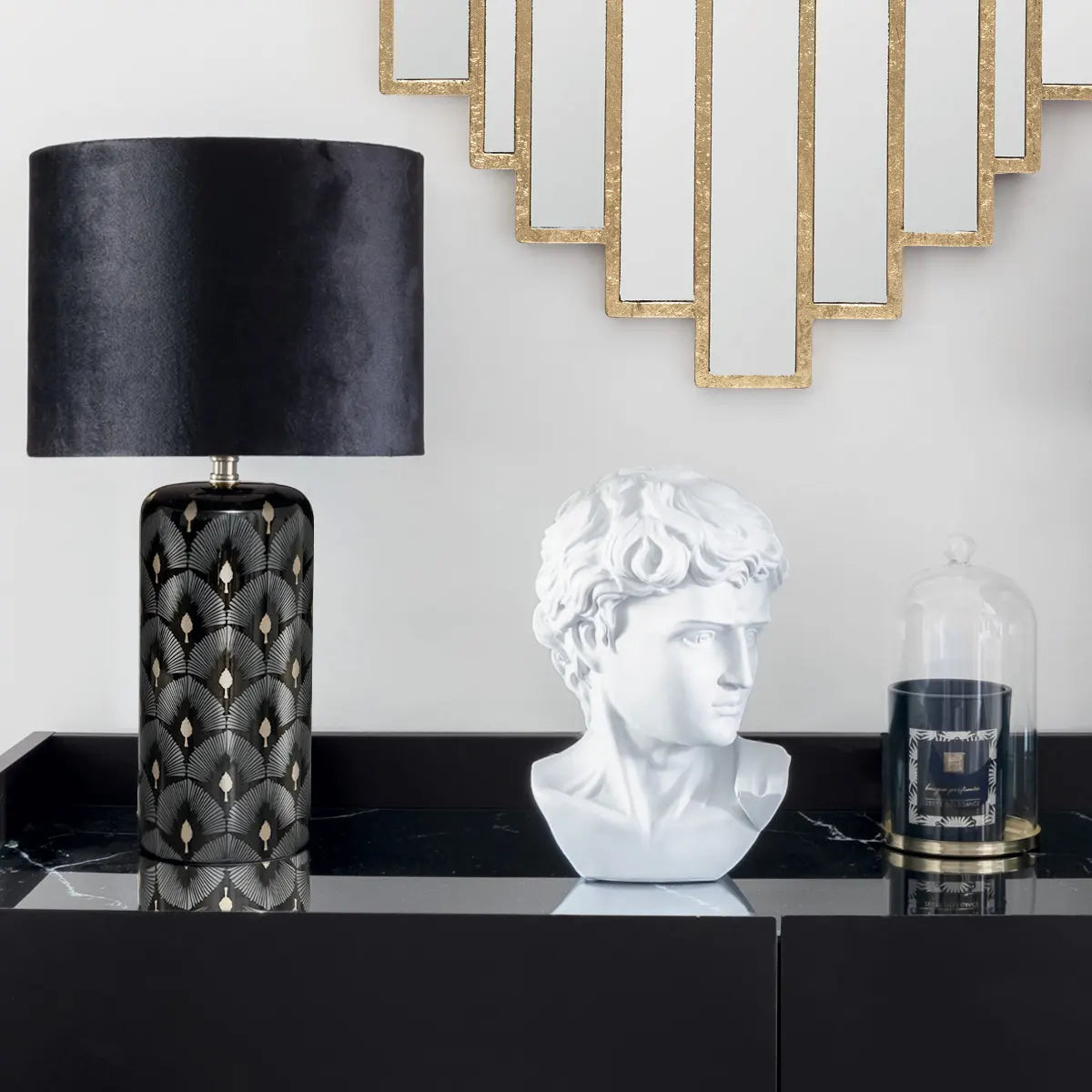 Декоративна фигура atmosphera David, Смола, 25 cm