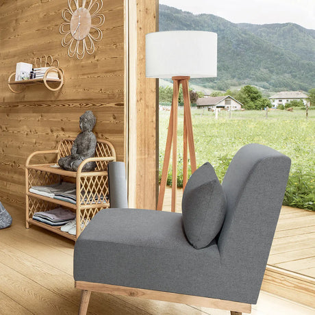 Лампион atmosphera Molu, Дърво, 141 cm