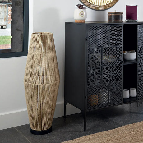 Лампион atmosphera Aissa, Дърво, Естествен, 83 cm