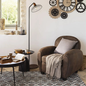 Холна маса atmosphera Siwan,70x45 cm, Черен