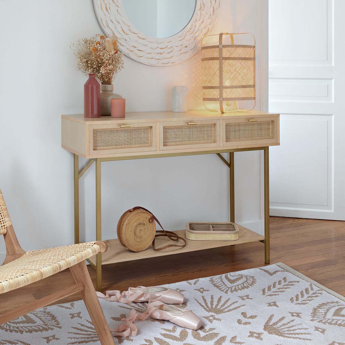 Тоалетка atmosphera Rayo, 110 cm, Бреза, MDF